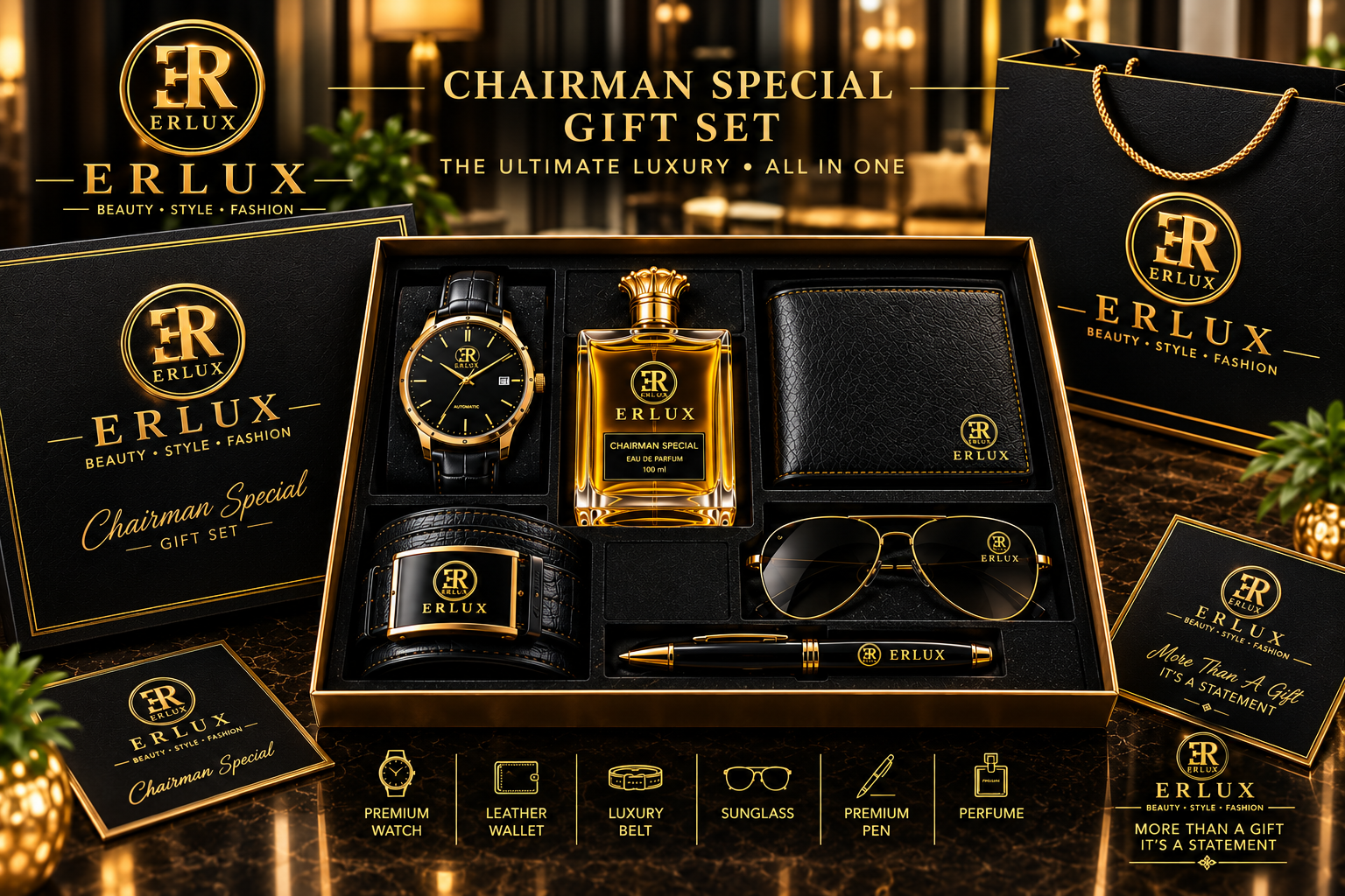 ERLUX Chairman Special Gift Sets