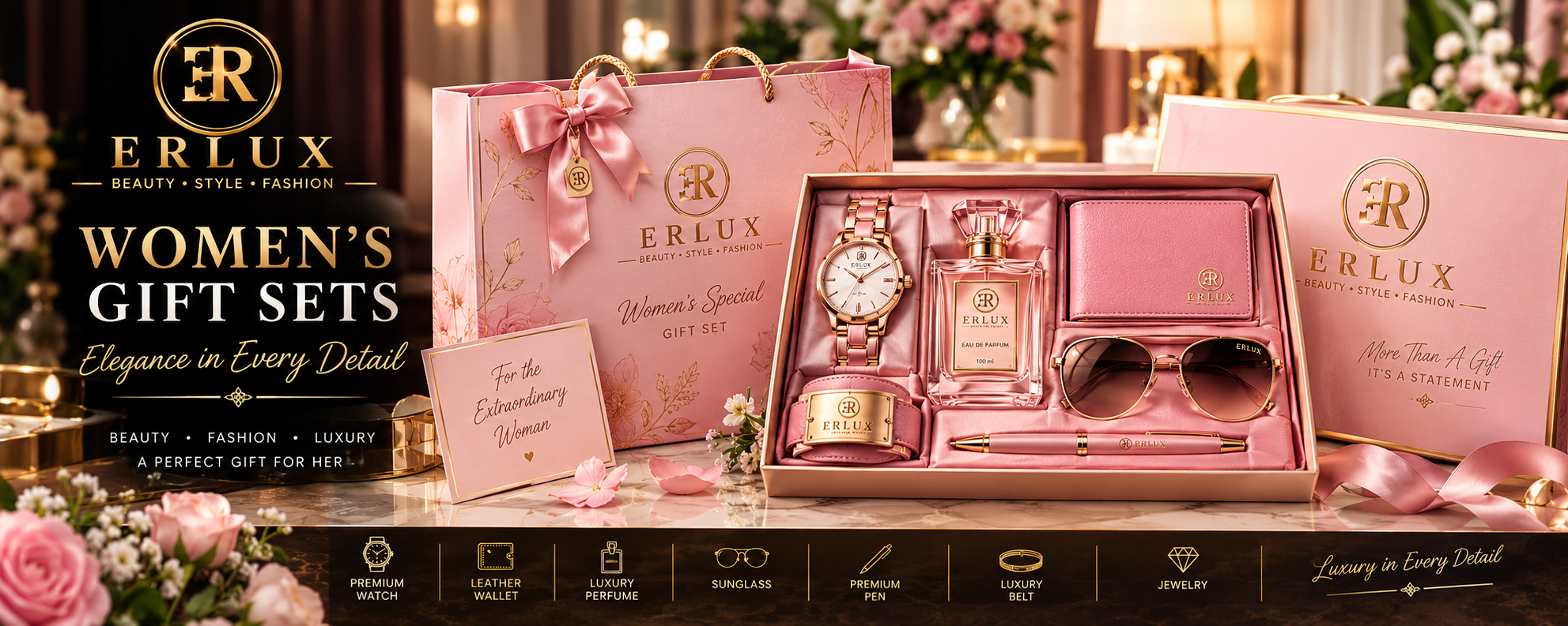 ERLUX Women's Gift Set Collection